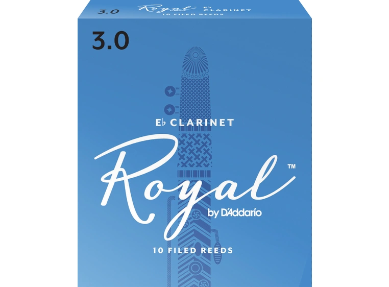 D'Addario Royal Eb Klarinett 3,00 (RBB1030) 10 stk 